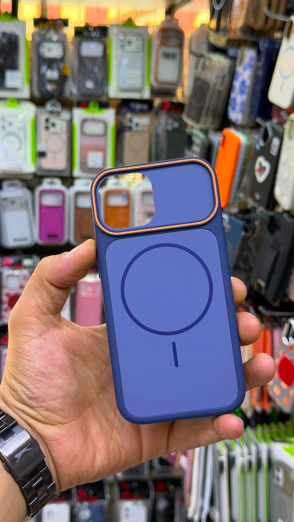 İphone 15 Mavi Kılıf