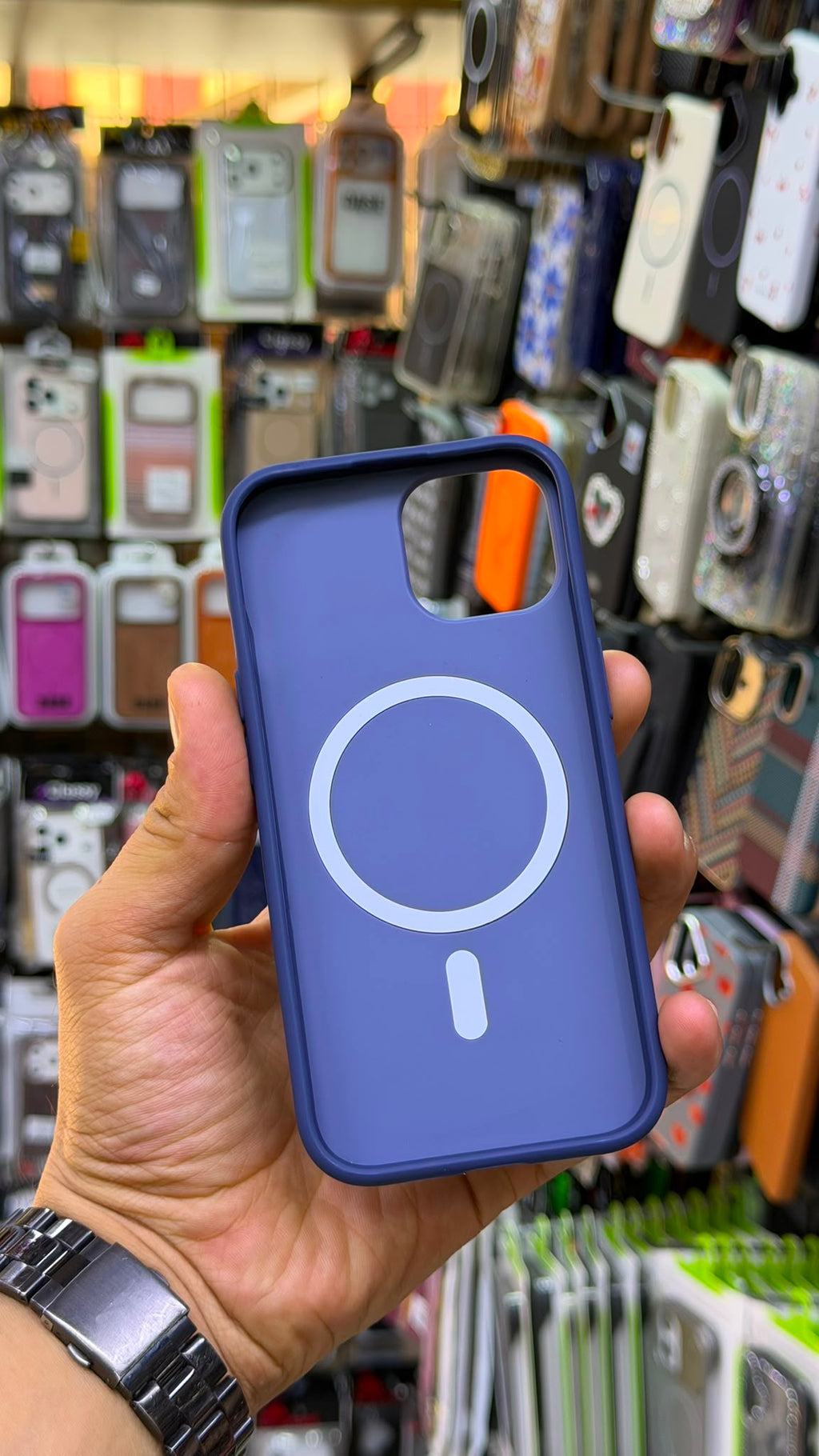 İphone 15 Mavi Kılıf