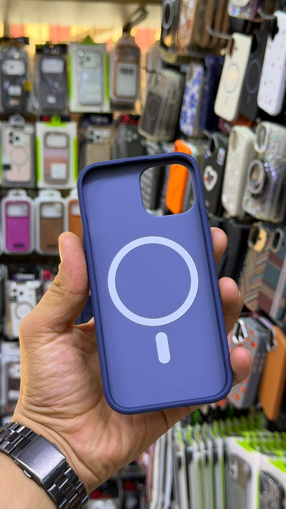 İphone 15 Mavi Kılıf