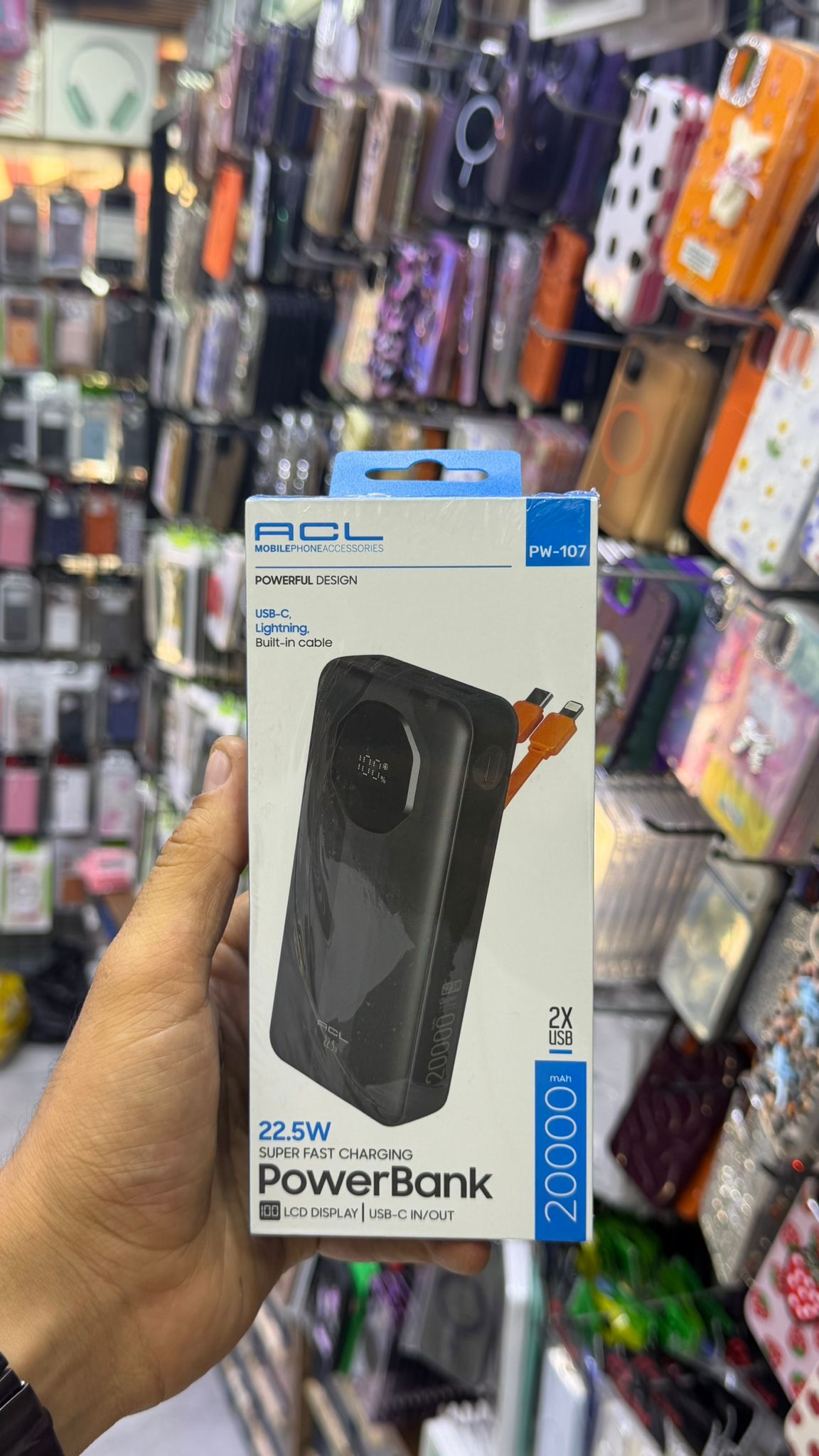 ACL USB-C Powerbank 20.000 mAh-22.5W